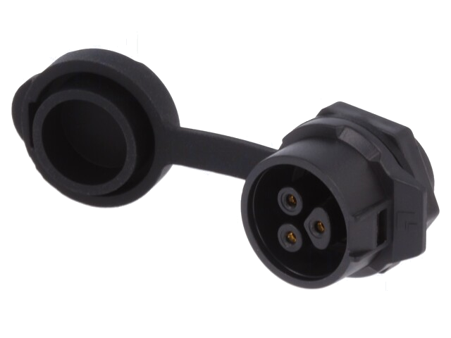 Connector: rond; contact; maat 16; 02; vrouwelijk; PIN: 3; verguld Connector: rond; contact; maat 16; 02; vrouwelijk; PIN: 3; verguld